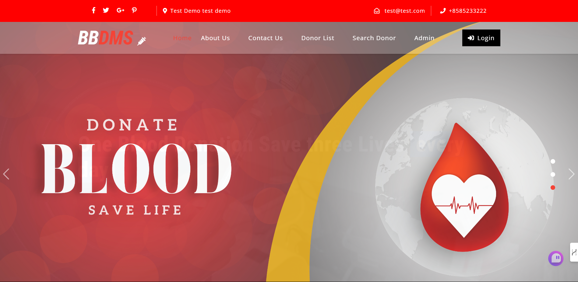 BBDMS Blood Bank Management